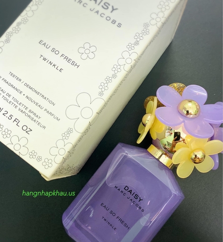 Daisy Marc jacobs Eau So Fresh Twinkle EDT 75ml TESTER (Phiên bản giới hạn) - MADE IN FRANCE.