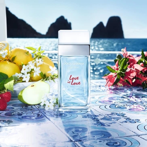 D&G Light Blue Love Is Love Pour Femme EDT 100ml - MADE IN FRANCE.