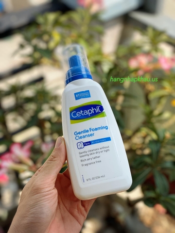 Sữa rửa mặt bọt mịn Cetaphil 236ml - MADE IN CANADA.