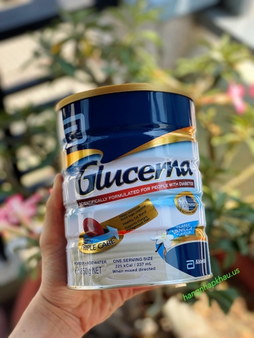 Sữa bột Glucerna (850g) - MADE IN NETHERLANDS.