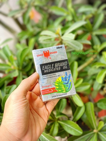 Dầu gió Eagle Brand Medicated Oil Aromatic 24ml - MADE IN SINGAPORE.