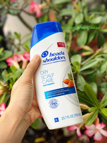 Dầu gội Head & Shoulders Dry Scalp Care (700ml) - MADE IN USA.