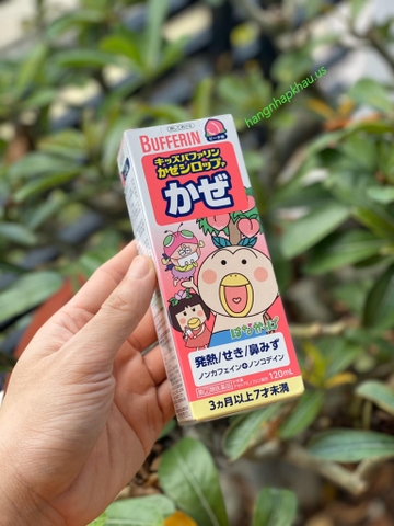 Siro thảo dược Bufferin (120ml) - MADE IN JAPAN.