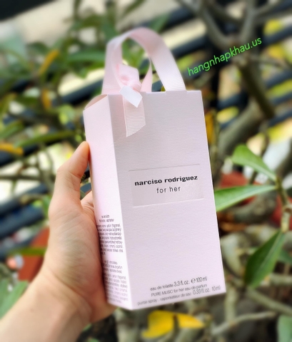 Gift Set Narciso Rodriguez For Her EDT - MADE IN FRANCE.