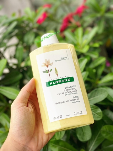 Dầu gội Klorane Brilliant Shine (400ml) - MADE IN FRANCE.