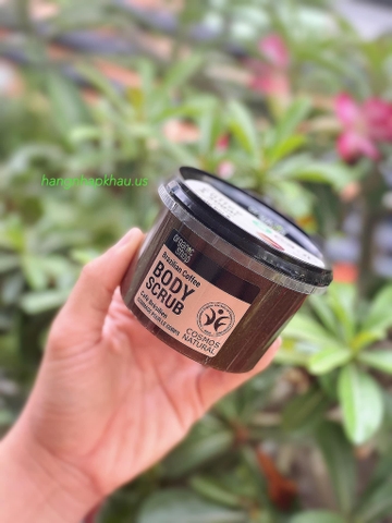 Tẩy da chết toàn thân Organic Shop Body Scrub Brazilian Coffee (250ml) - MADE IN EUROPE.