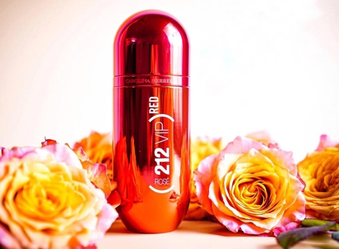 Carolina Herrera 212 Vip Rose Red Limited Edition EDP 80ml - MADE IN SPAIN.