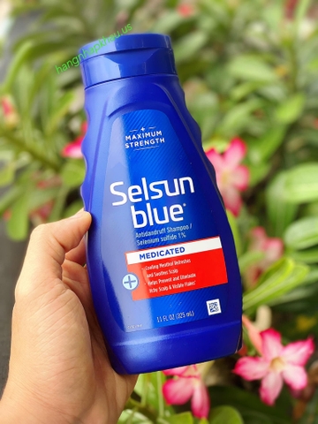 Dầu gội đặc trị gàu Selsun Blue Medicated (325ml) - MADE IN USA.