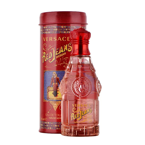 Versace Red Jeans EDT 75ml - MADE IN ITALY.