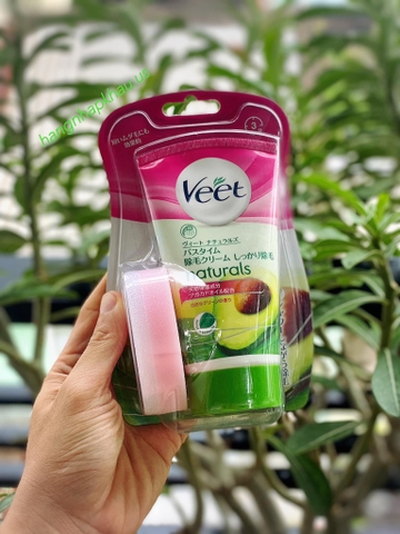 Kem tẩy lông Veet Naturals dầu quả bơ 150g - MADE IN JAPAN.