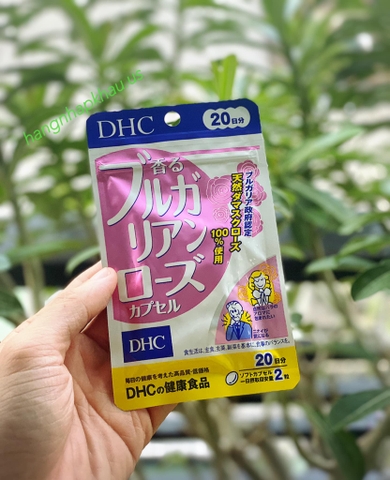Viên Uống Dầu Hoa Hồng Thơm Cơ Thể DHC (20 ngày) - MADE IN JAPAN