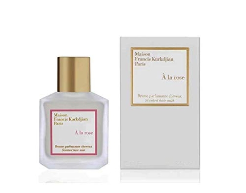 Maison Francis Kurkdjian Paris A La Rose Scented Hair Mist (70ml) - MADE IN FRANCE.
