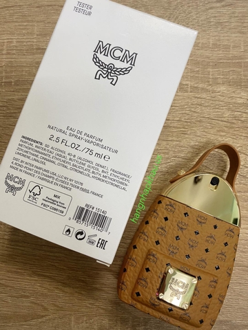 MCM Eau De Parfum 75ml TESTER - MADE IN FRANCE.