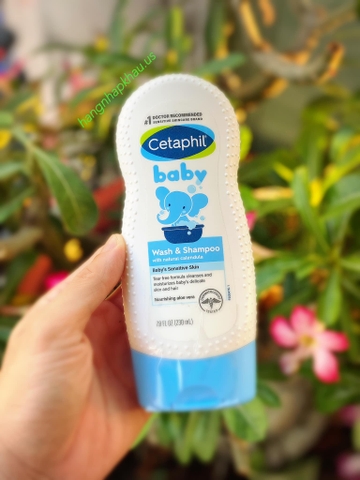 Tắm gội Cetaphil Baby mẫu mới (230ml) - MADE IN GERMANY.