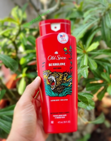Sữa tắm Old Spice Bearglove (473ml) - MADE IN USA.