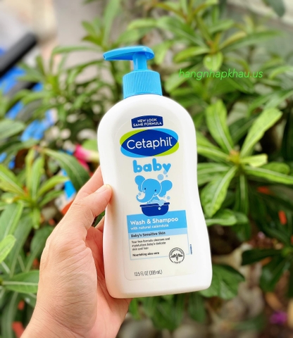 Tắm gội toàn thân Cetaphil baby mẫu mới (399ml) - MADE IN GERMANY.