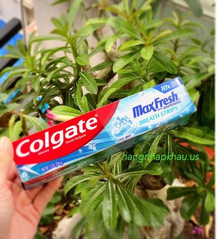 Kem đánh răng Colgate MaxFresh With Whitening (206g) - MADE IN USA.