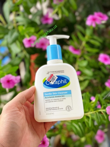 Sữa rửa mặt dịu nhẹ Cetaphil Gentle Skin Cleanser (237ml) - MADE IN CANADA.