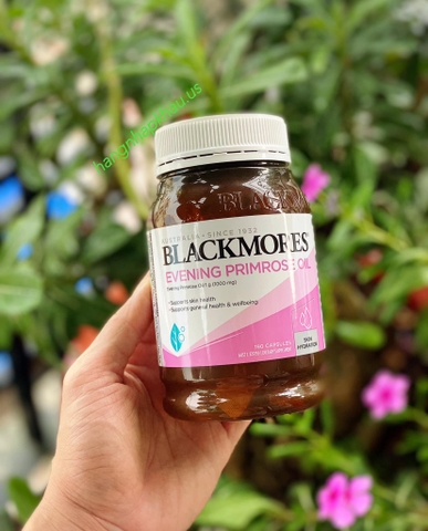 Tinh dầu hoa anh thảo Blackmores Evening Primrose Oil MẪU MỚI (190 viên) - MADE IN AUSTRALIA.