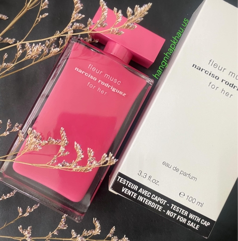 Narciso Rodriguez Fleur Musc For Her EDP 100ml TESTER - MADE IN FRANCE.