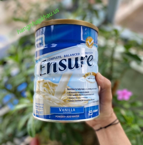 Sữa bột Ensure Vanilla Powder (850g) - MADE IN AUSTRALIA.