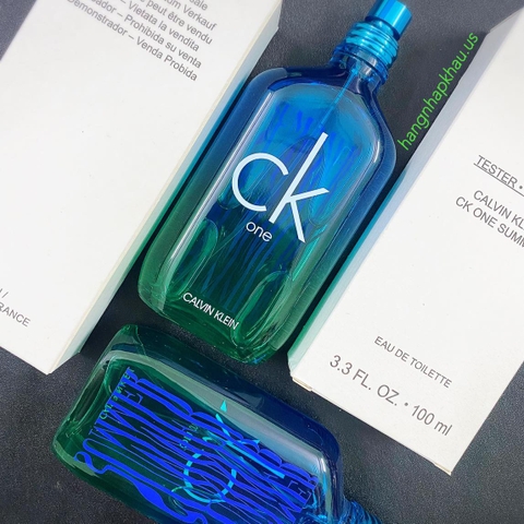 Calvin Klein CK One Summer EDT 100ml TESTER - MADE IN FRANCE.