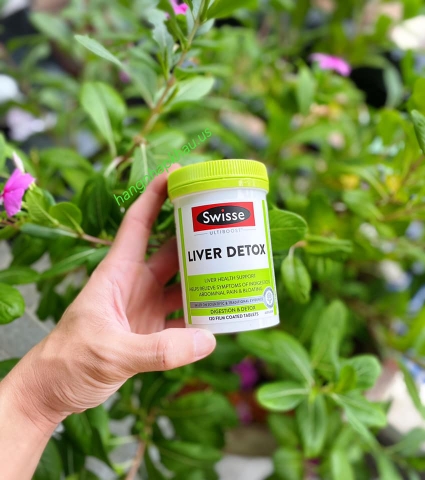 Thải độc Gan Swisse Liver Detox (120viên) - MADE IN AUSTRALIA.