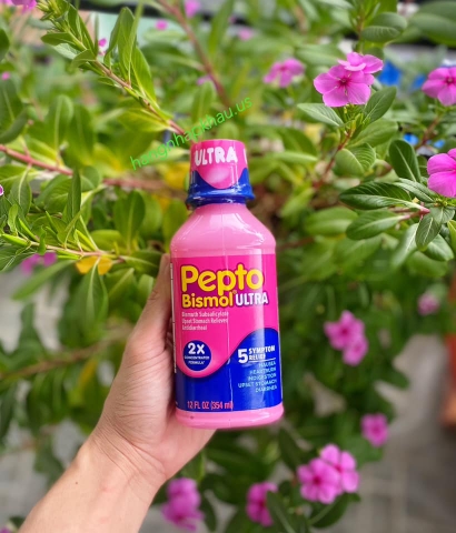 Siro chuyên trị tiêu hóa dạ dày Pepto Bismol (354ml) - MADE IN USA.