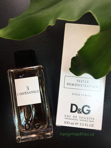 D&G L’Imperatrice 3 EDT 100ML TESTER