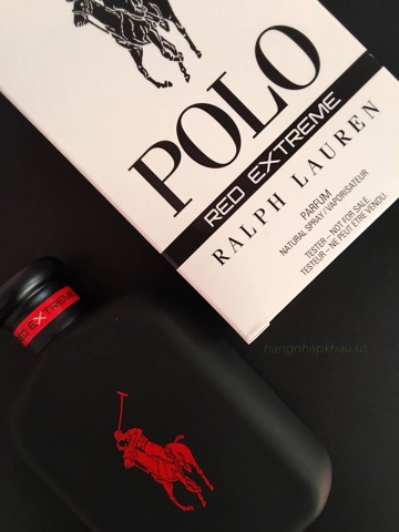 Ralph Lauren Polo Red Extreme Parfum 125ml TESTER - MADE IN USA.