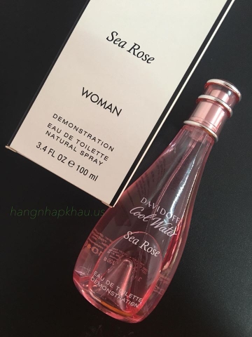 Davidoff Cool Water Sea Rose Woman EDT 100ml TESTER.