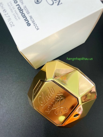 Paco Rabanne Lady Million EDP 80ml TESTER - MADE IN FRANCE.