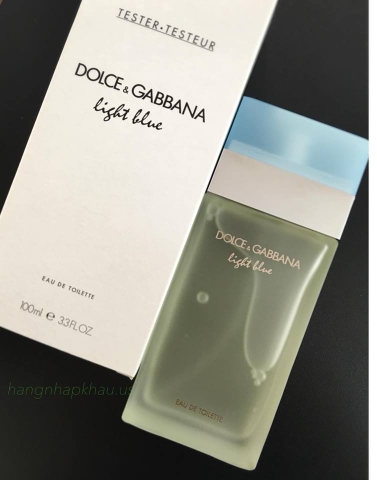Dolce & Gabbana Light Blue EDT 100ml TESTER - MADE IN FRANCE