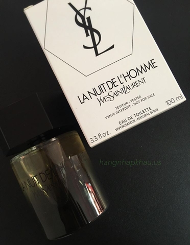 Yves Saint Laurent La Nuit De L'Homme EDT 100ml TESTER.