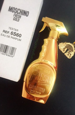 Moschino Gold Fresh Couture EDP 100ml TESTER - MADE IN ITALY.