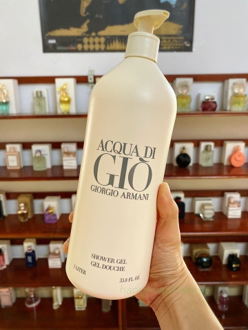 Sữa tắm nước hoa Giorgio Armani Acqua Di Giò Shower Gel 1 lít - MADE IN FRANCE.