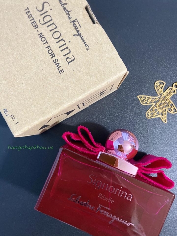 Salvatore Ferragamo Signorina Ribelle EDP 100ml TESTER - MADE IN ITALY.