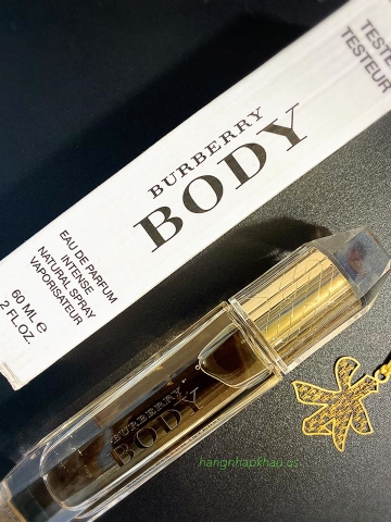 Burberry Body EDP Intense 60ml TESTER - MADE IN FRANCE.