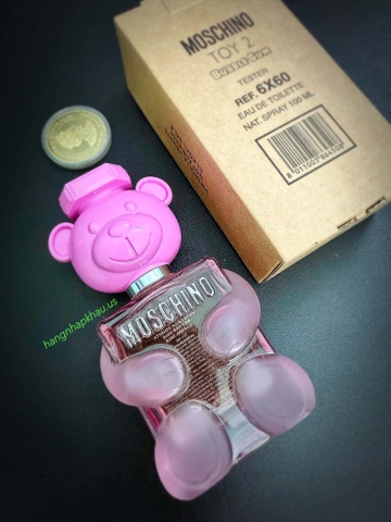 Moschino Toy 2 Bubble Gum EDT 100ml TESTER - MADE IN ITALY.