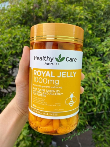 Sữa Ong Chúa Healthy Care Royal Jelly 1000mg - MADE IN AUSTRALIA.