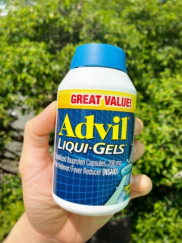 ADVIL giảm đau hạ sốt (200 viên) - MADE IN USA.