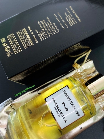 Mancera Jardin Exclusif EDP 120ml TESTER - MADE IN FRANCE.