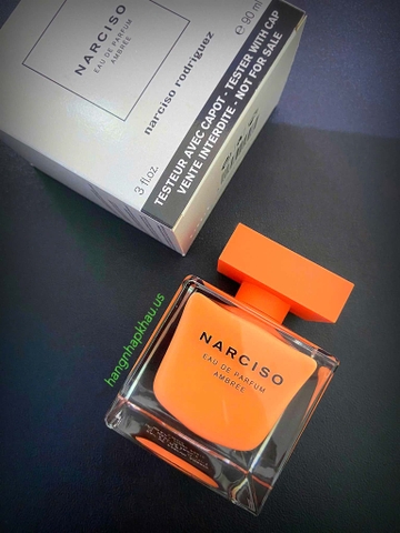 Narciso Eau de Parfum Ambrée 90ml TESTER - MADE IN FRANCE.