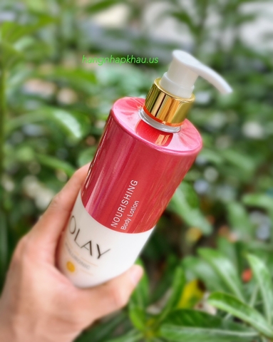 Dưỡng thể Olay Hyaluronic B3, Nourishing Body Lotion (502ml) - MADE IN CANADA.