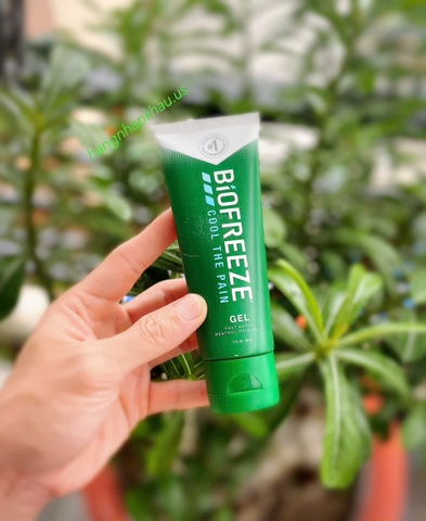 Gel lạnh xoa bóp giảm đau Biofreeze Pain Relief (89ml) - MADE IN USA.