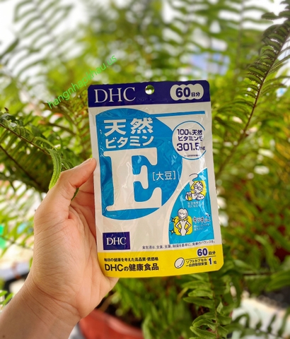 Trẻ hóa làn da Vitamin E DHC (60 ngày) - MADE IN JAPAN.