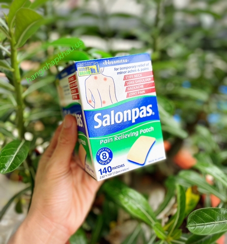 Cao dán Hisamitsu Salonpas (140 miếng) - MADE IN JAPAN.