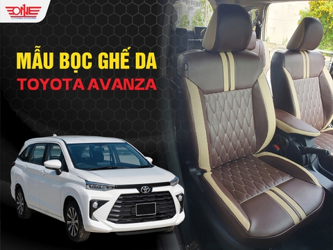 TOP mẫu ghế da đẹp cho xe Toyota Avanza được chọn bọc nhiều nhất tại ONEAUTO