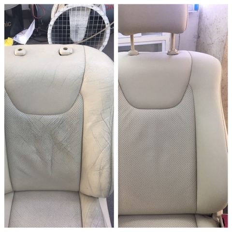 Dịch Vụ Sơn Phục Hồi Nhuộm Ghế Da Ô Tô