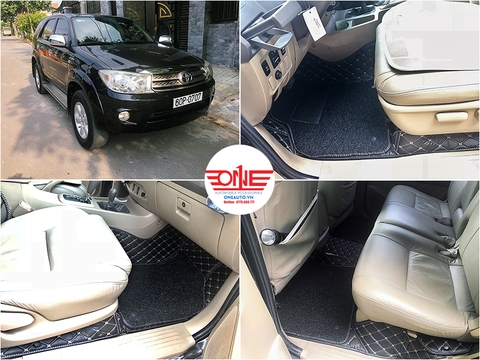 Tổng Hợp Những Mẫu Thảm Lót Sàn Ô Tô 5D, 6D Xe Toyota Fortuner Mới Nhất 2020